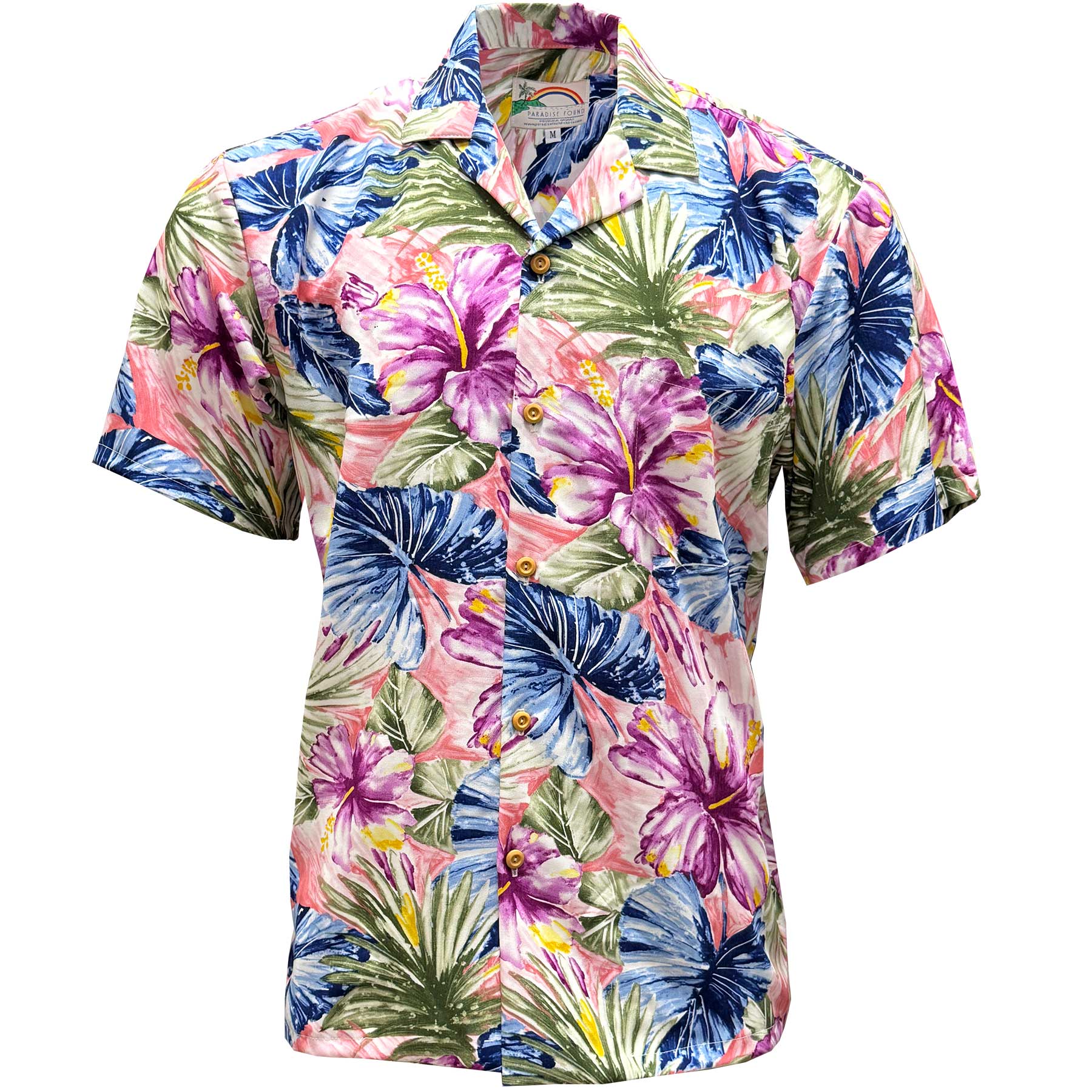 Miami Silk Shirt Coral