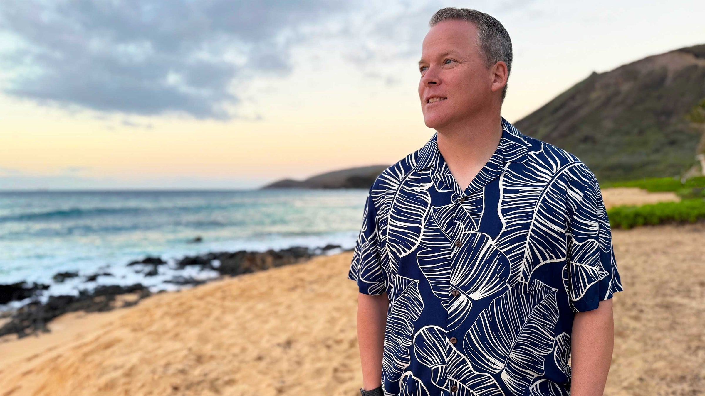 Blue Hawaiian Shirts