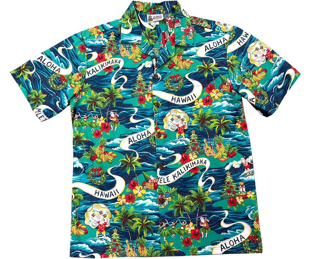 Hawaii Christmas - Aquamarine