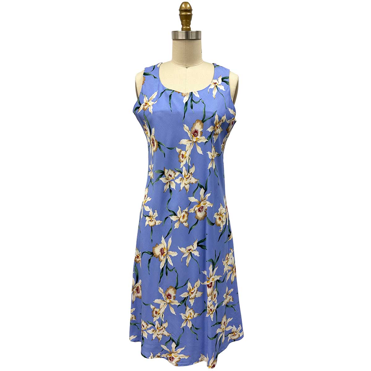 Copy of Ladies Star Orchid Tank Dress - Periwinkle