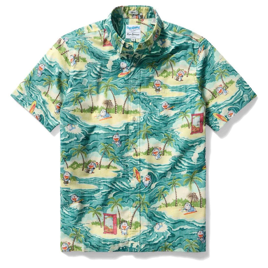 Aloha Doraemon - Teal