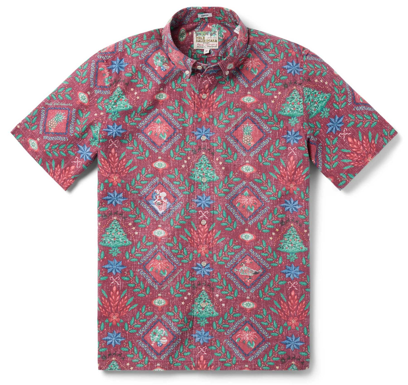 Hawaiian Christmas 2025 - Holiday Red