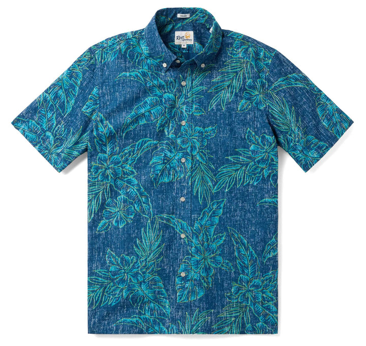 Hibiscus Bliss - Orion Blue
