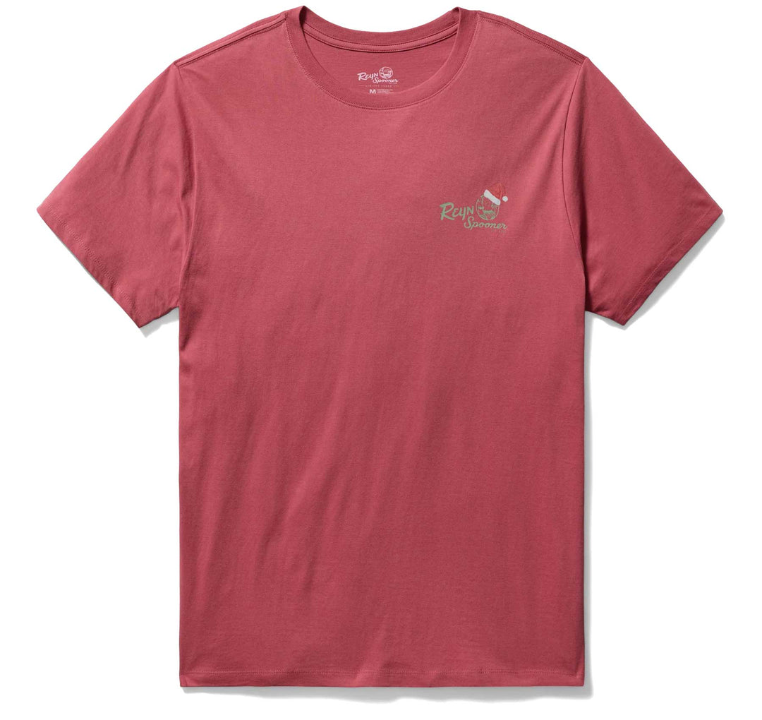Holiday Shaka Rider Graphic Tee - Red
