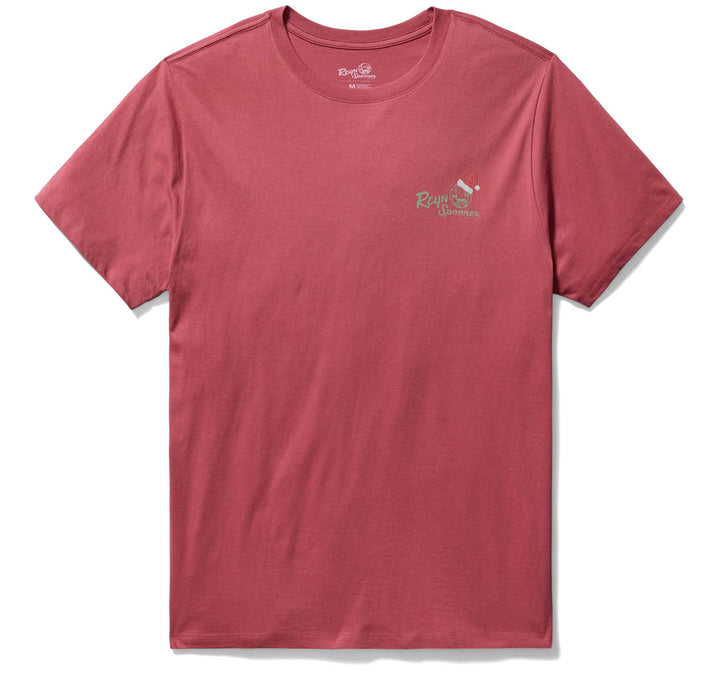 Holiday Shaka Rider Graphic Tee - Red