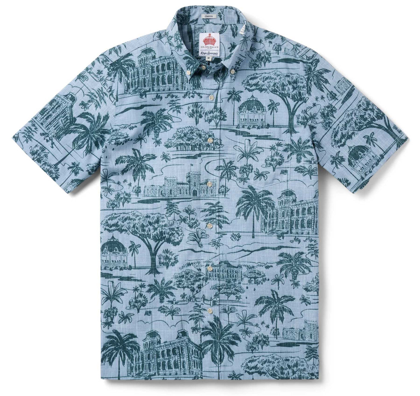 Iolani Palace - Dusty Blue