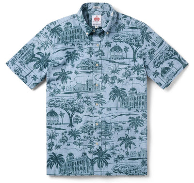 Iolani Palace - Dusty Blue