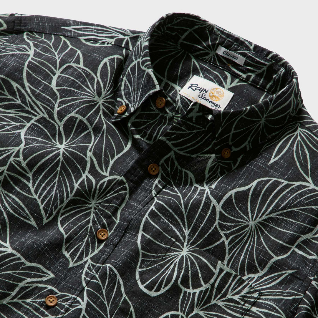 Kalo Leaf- Charcoal