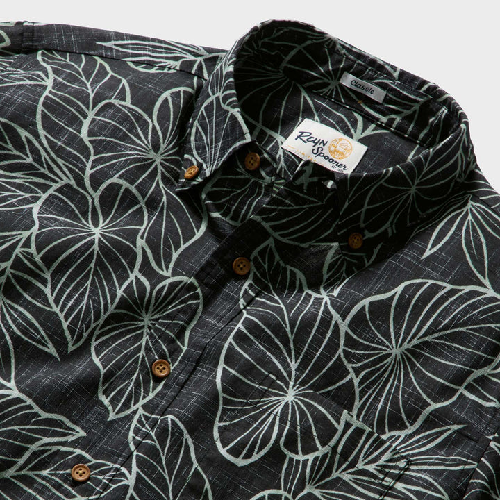 Kalo Leaf- Charcoal
