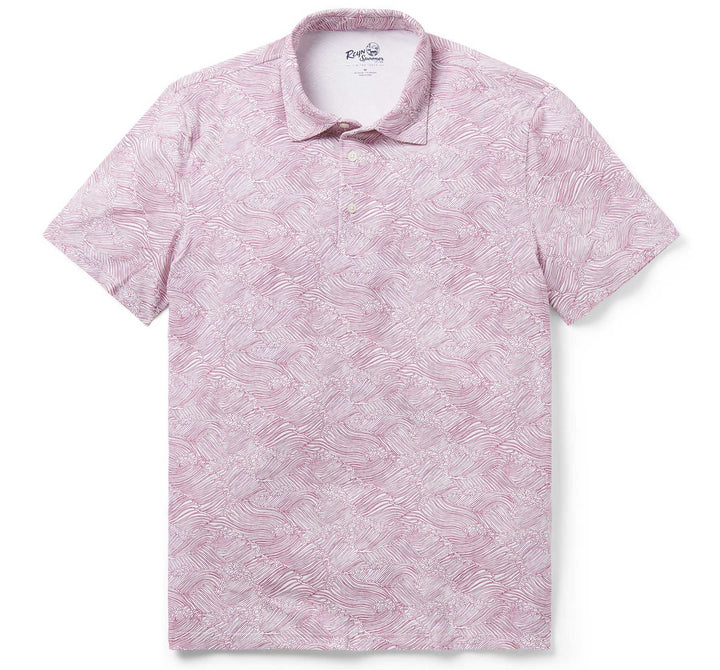 Molokai Channel Performance Polo - Red