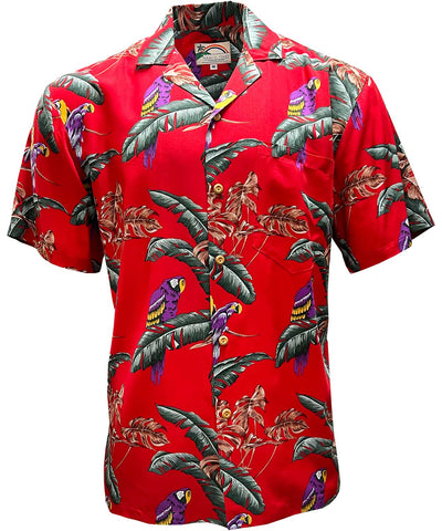 Orignal Magnum PI Aloha Shirt (Jungle Bird print) by Paradise Found
