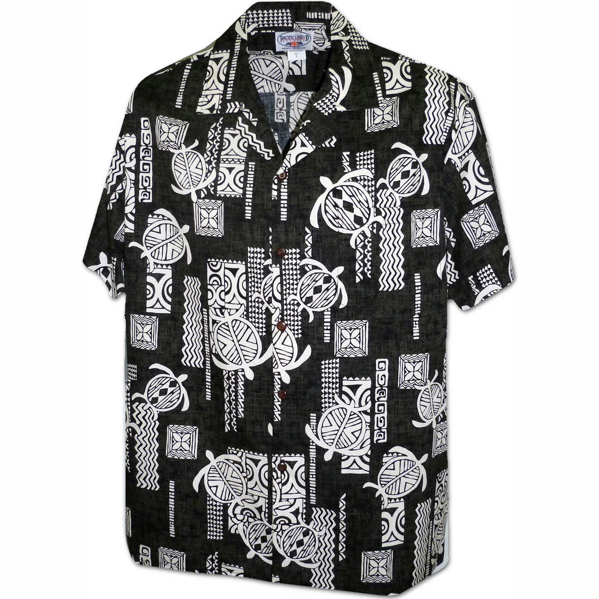 Pacific Legend Tribal Turtles | Aloha Shirt Shop